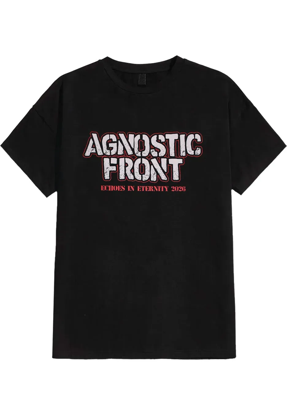 Impericon Echoes Frame Tour 2026 T-Shirt schwarz Jersey