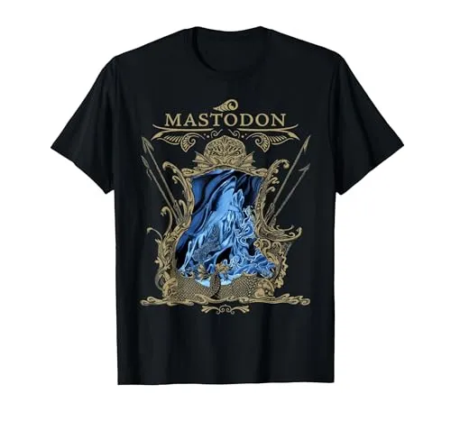 Mastodon Seabeast T-Shirt Herren Schwarz L
