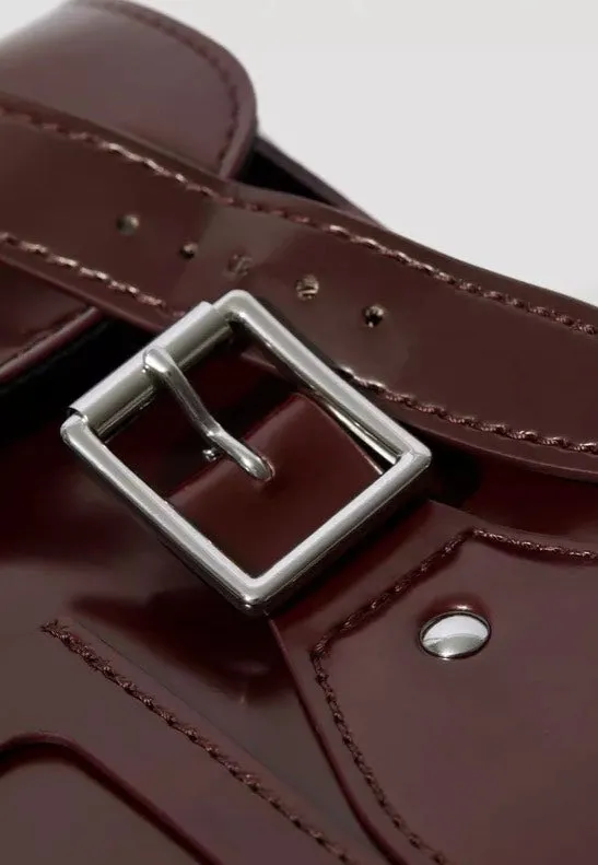 Impericon 11" Satchel Bag Tasche kirschrot Kunstleder