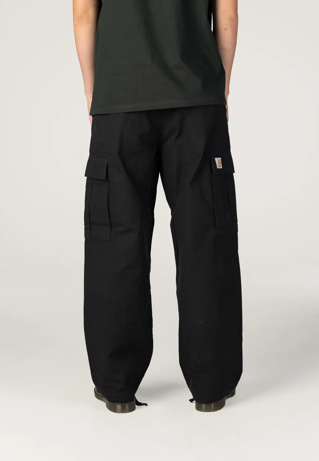 OG Cargo Stone Washed Black Hose Herren Cotton