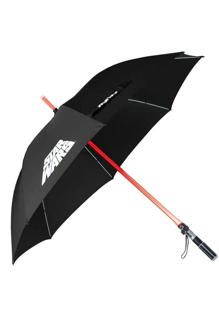 Impericon Darth Vader Regenschirm mit LED schwarz