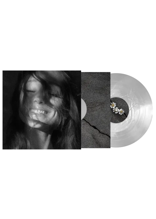Ariana Grande petal Vinyl pearly white LP