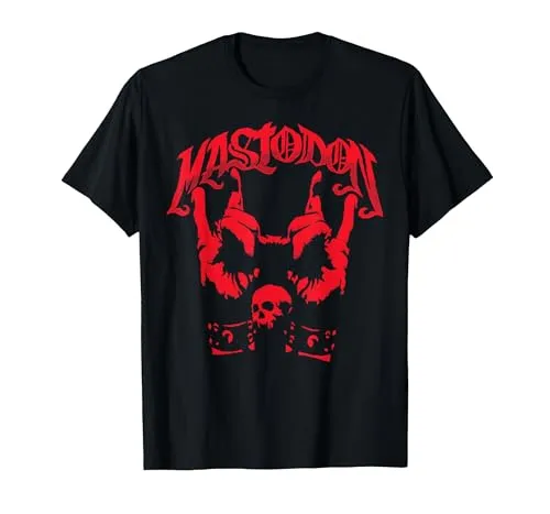 Mastodon Devil Horns T-Shirt Herren schwarz M