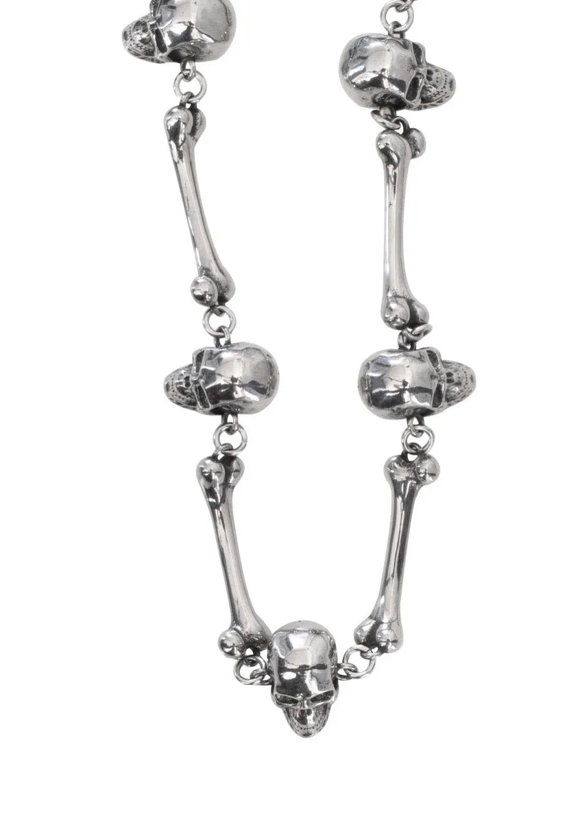 Impericon Skulls'n'Bones Kette silber Onesize