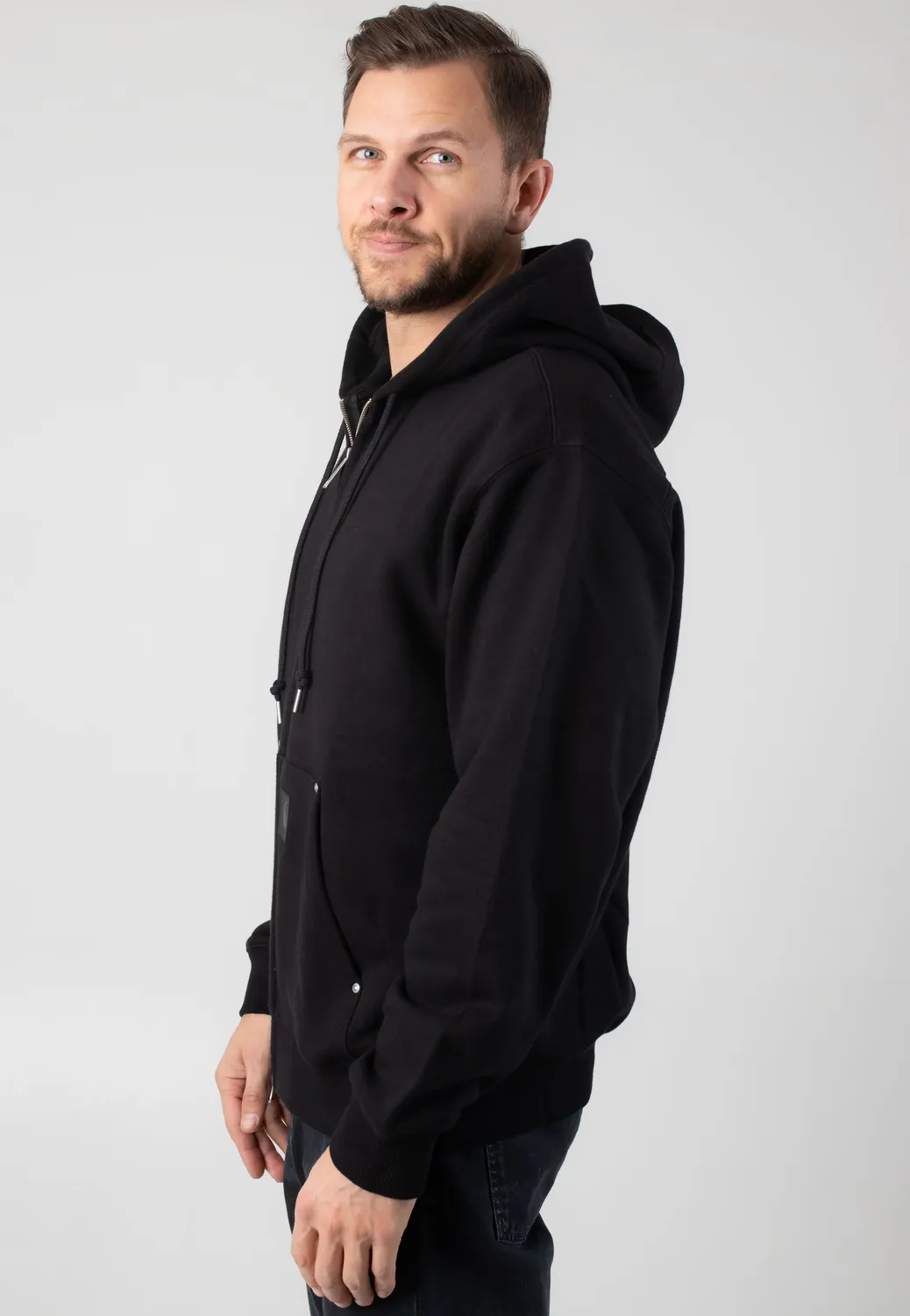Impericon Hooded Eldon Black Zipper Hoodie schwarz S