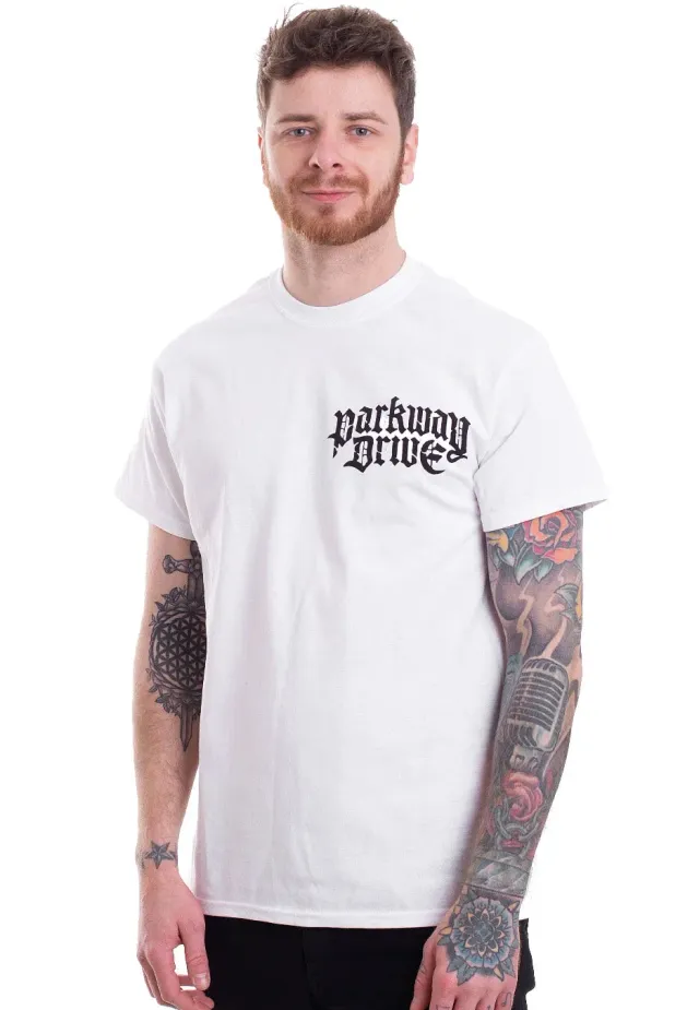 Impericon Burn Your Heaven White T-Shirt weiß Unisex