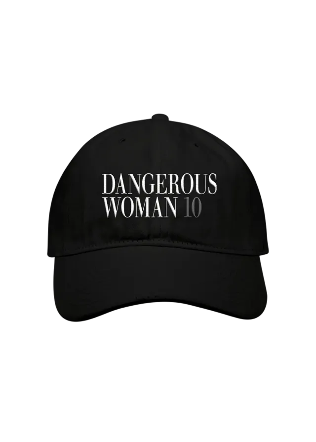 Ariana Grande Dangerous Woman 10 Cap Schwarz