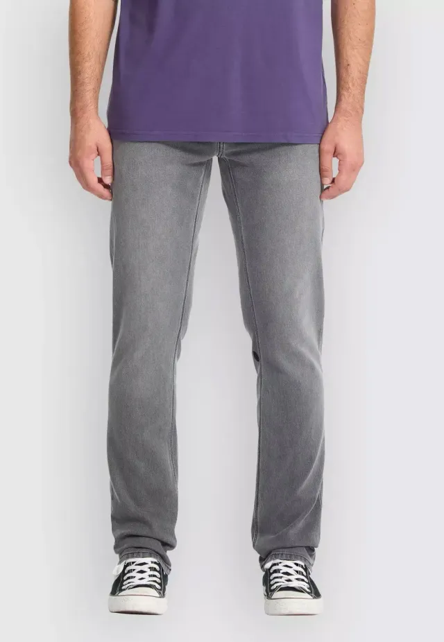Impericon Vorta Denim Concrete Jeans grau Slim Fit