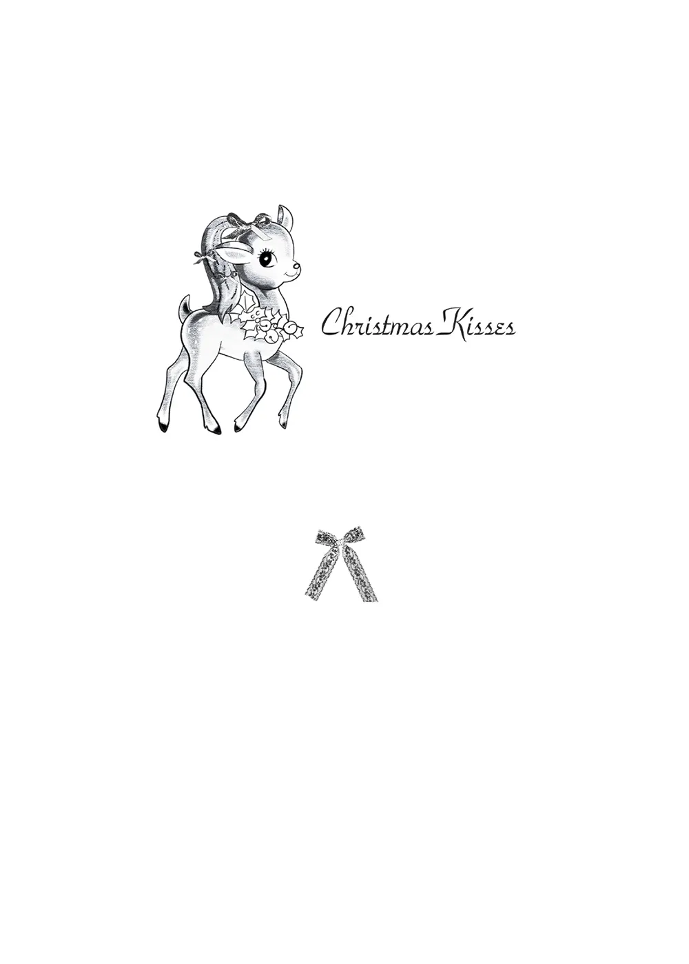 Ariana Grande Christmas Kartenset 8 Karten 4x6