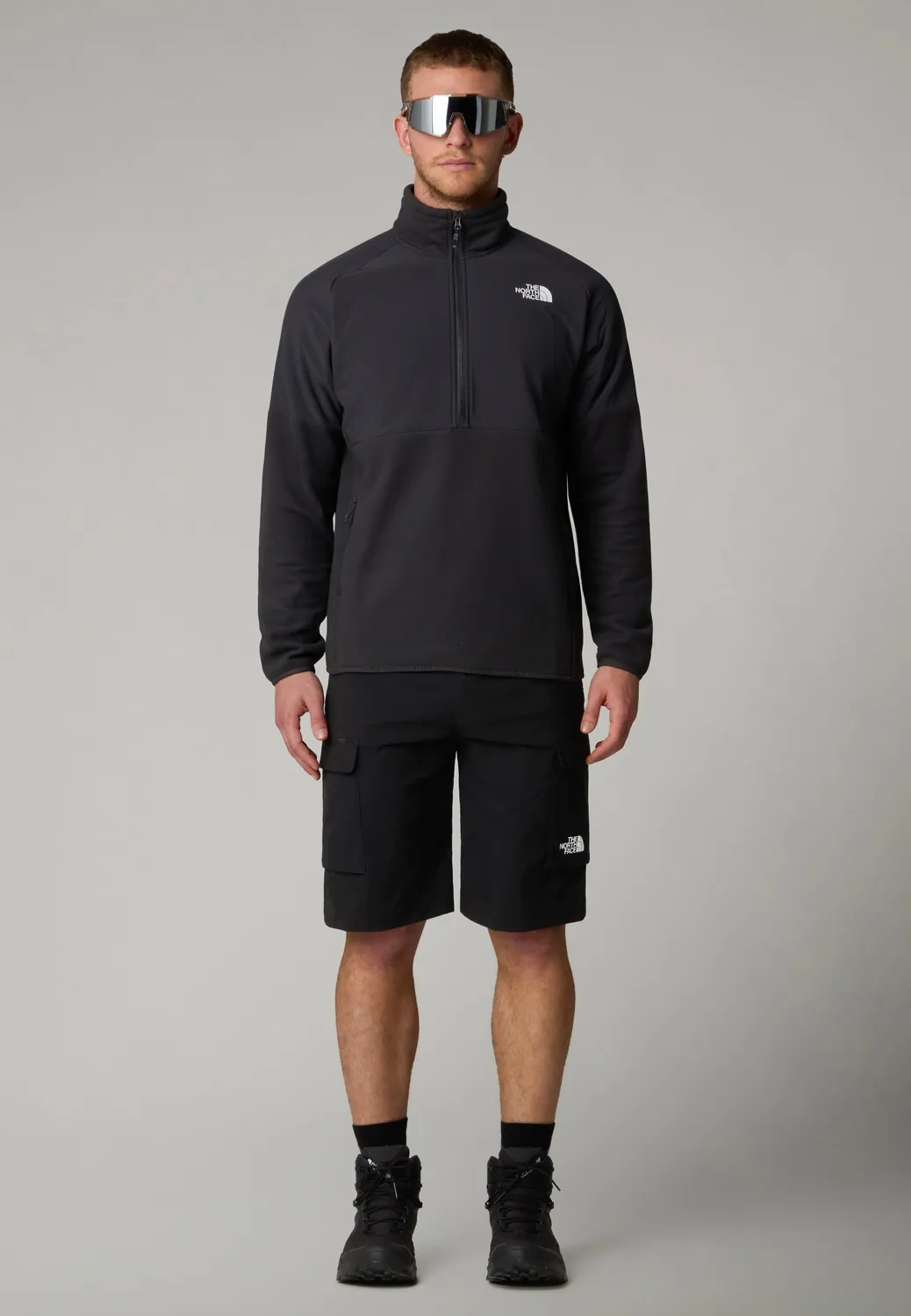 Impericon Exploration Cargo Shorts TNF Black W28-W38