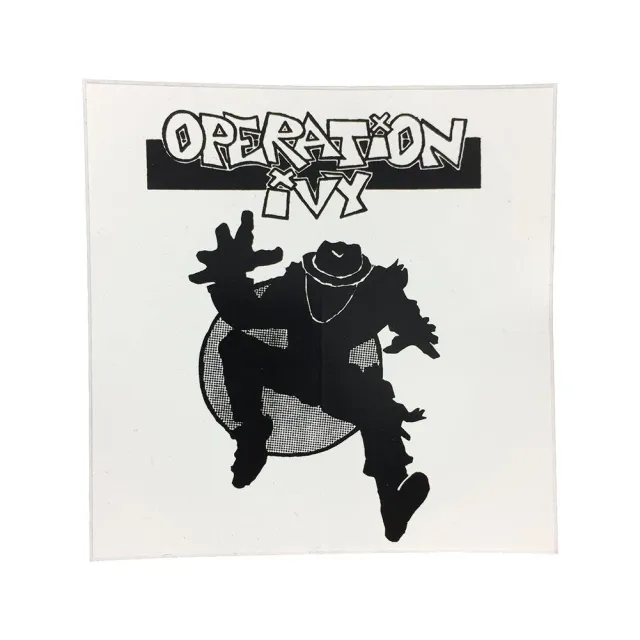 Operation Ivy Ska Man Sticker 10x10 cm Vinyl