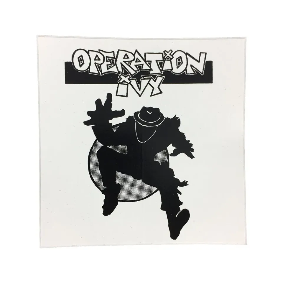 Operation Ivy Ska Man Sticker 10x10 cm Vinyl