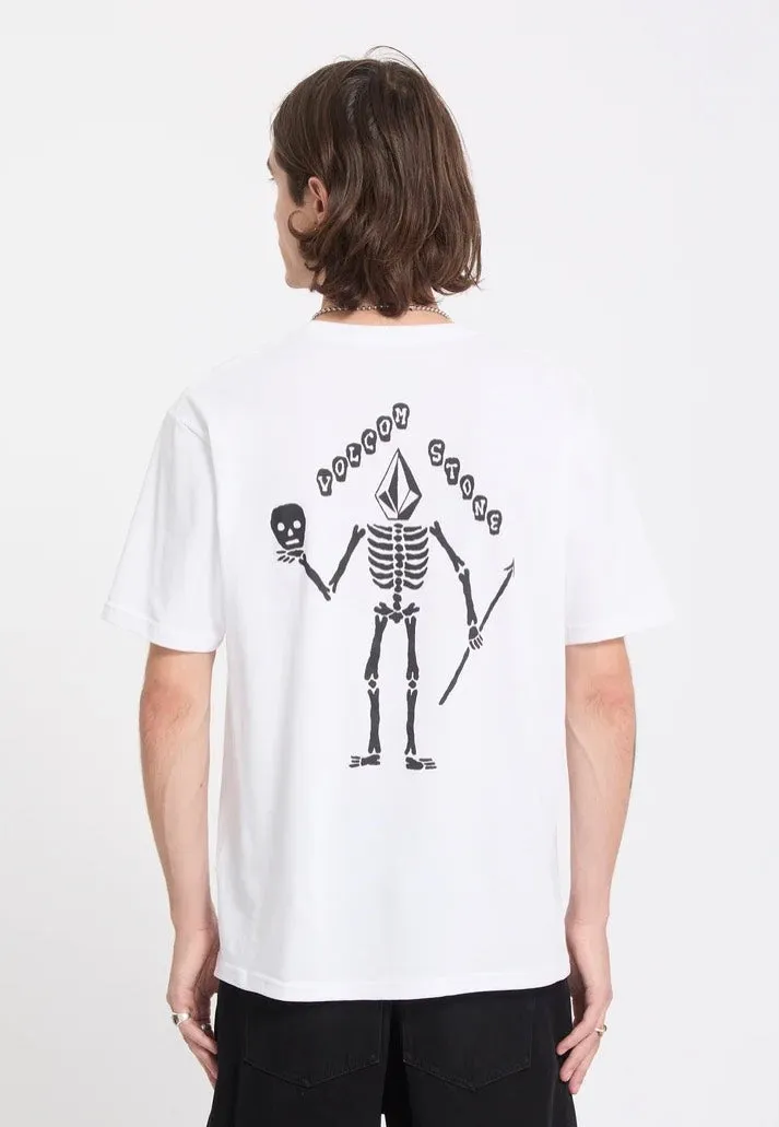 Impericon Felix Skull White T-Shirt M Jersey