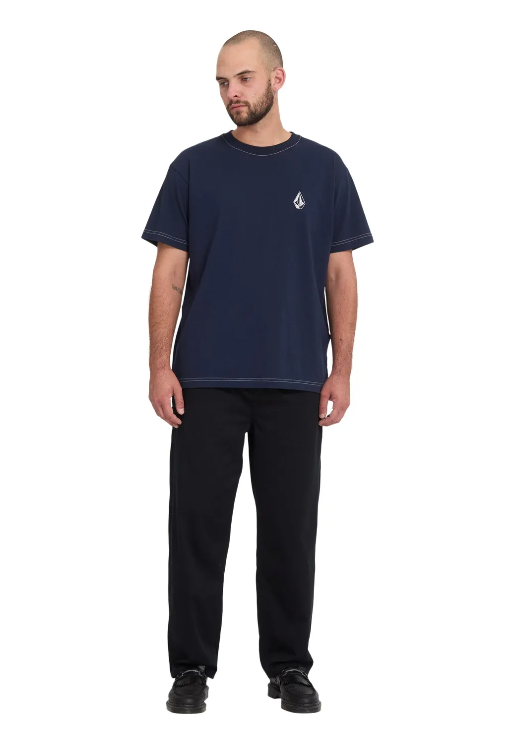 Impericon Freazy Loose Ew Twill Hose Schwarz Tapered Fit