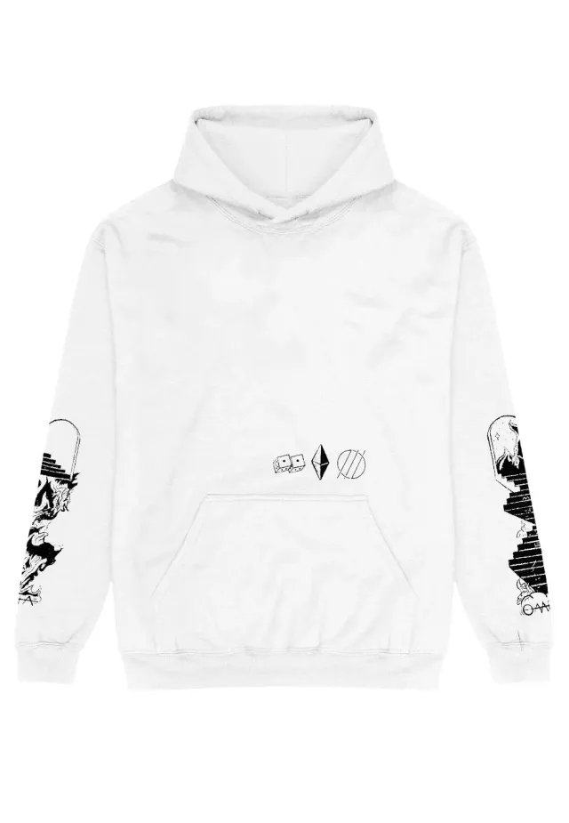 Impericon Alpha Omega White Hoodie weiß