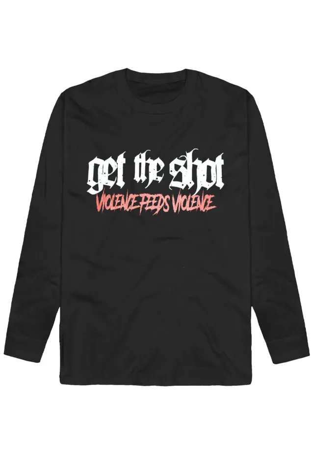 Impericon Violence Feeds Violence Longsleeve schwarz Hardcore