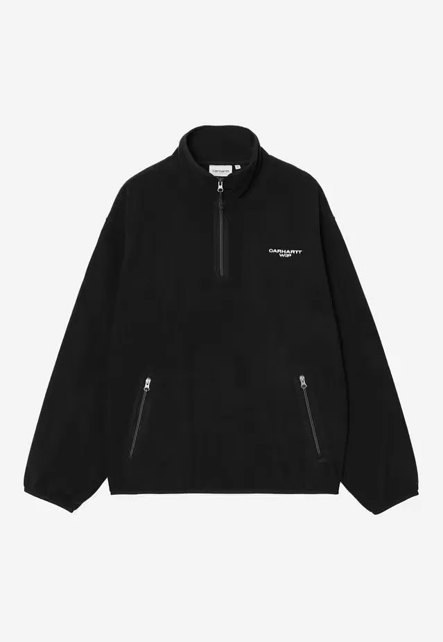 Impericon Edmore Half Zip Black/White Sweater Fleece