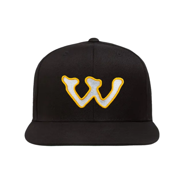 Wu-Tang Nuthin to F Wit Cap Snapback Schwarz Acryl Wolle