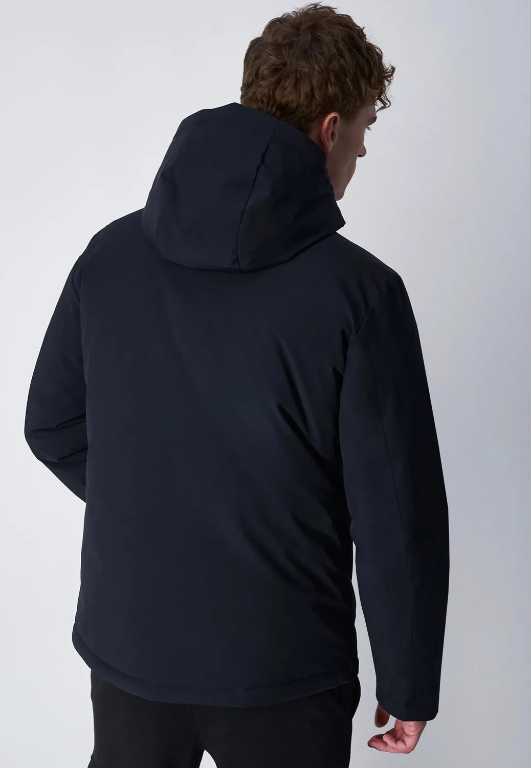 Hooded Black Beauty Jacke Hardshell schwarz M-XL