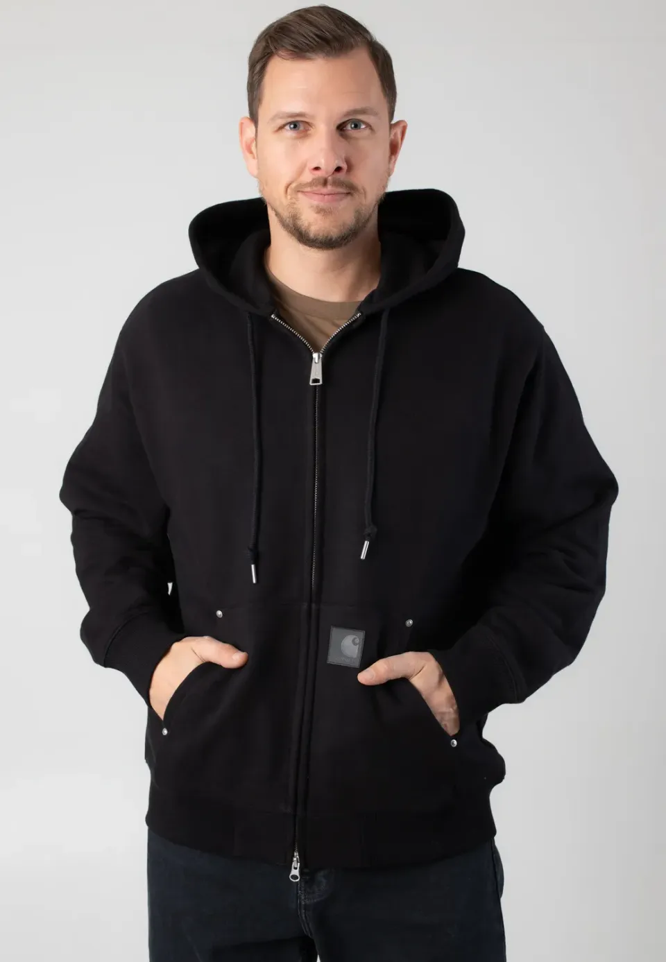 Impericon Hooded Eldon Black Zipper Hoodie schwarz S