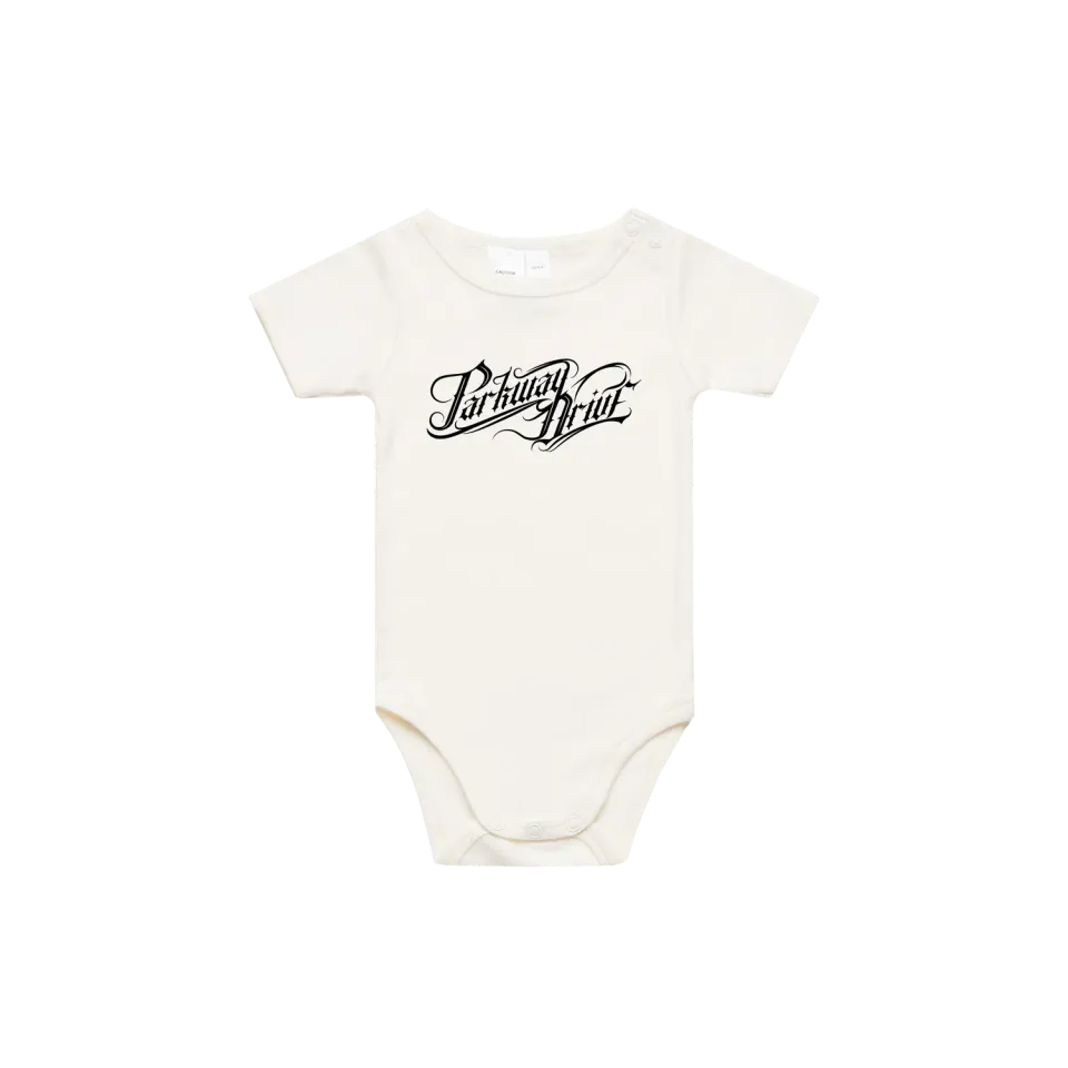 Parkway Drive Logo Baby Body Natural Baumwolle 3-24M