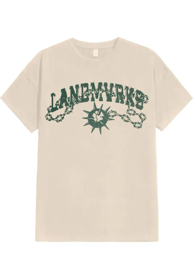 Impericon Flail Sand T-Shirt Beige Metalcore