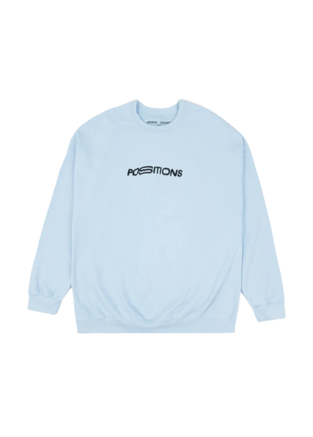 Ariana Grande Positions Crewneck Stickerei 50/50 Neuheit
