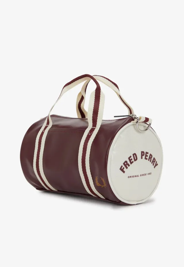 Impericon Classic Mini Barrel Dufflebag Oxblood Ecru