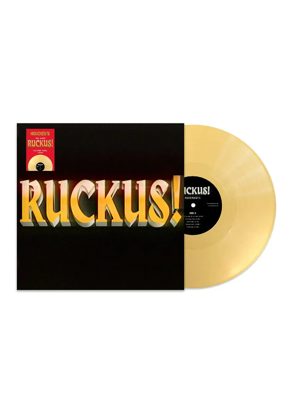Impericon Ruckus Custard Colored Vinyl Emo LP