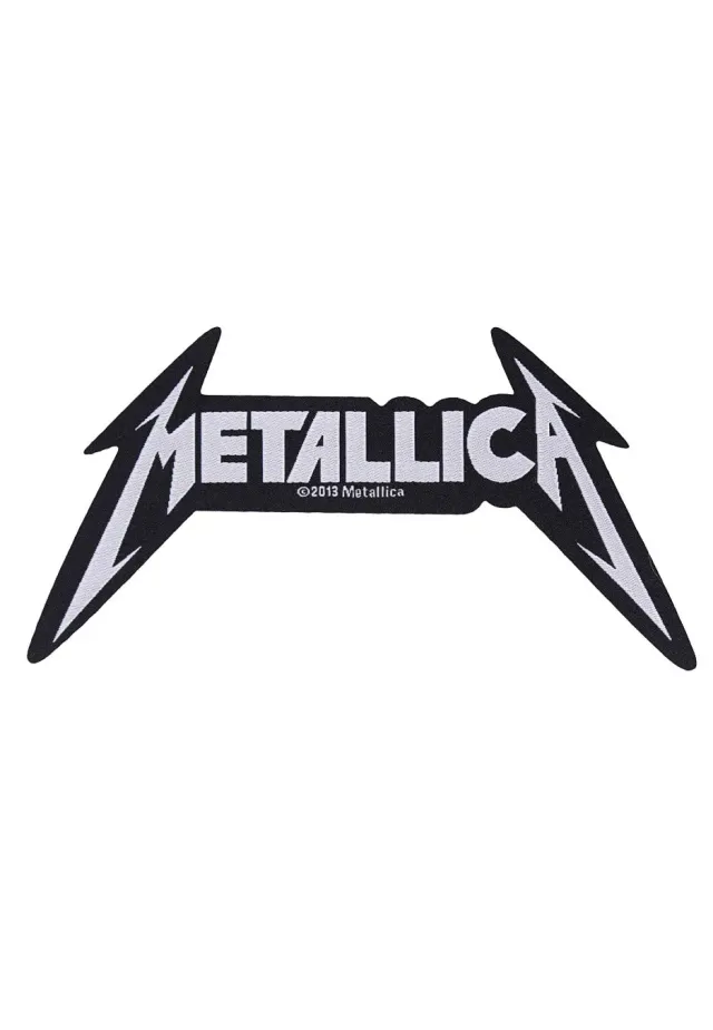 Impericon Logo Die Cut Aufnäher Onesize Schwarz Metal