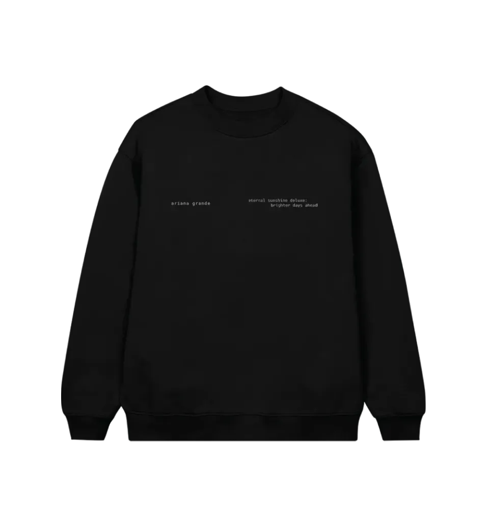 Ariana Grande Brighter Days Ascend Crewneck S-3XL