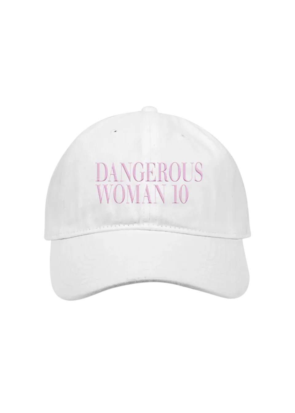 Ariana Grande Dangerous Woman 10 Cap weiß Dad Hat