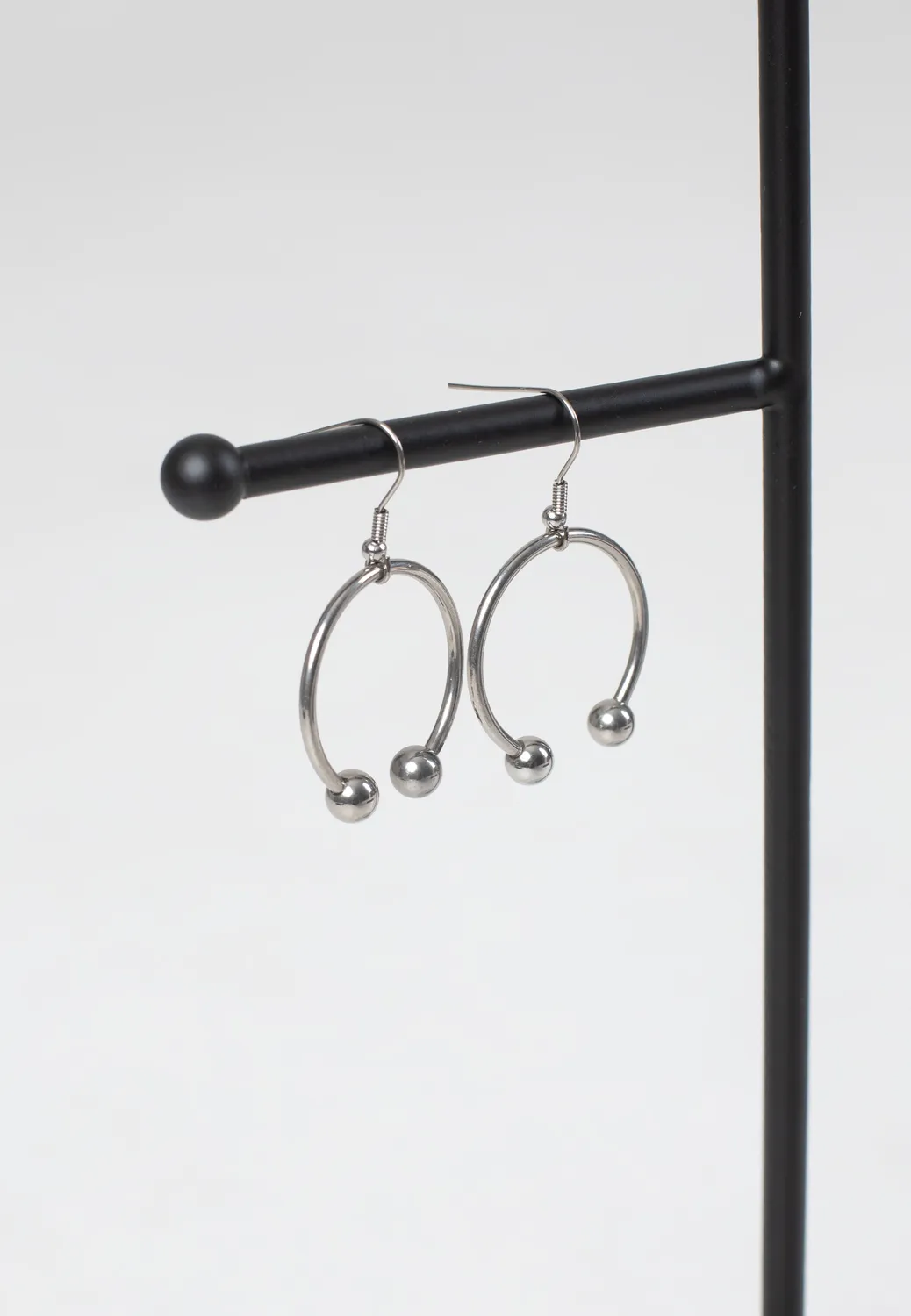 Impericon Circular Barbell Silver Ohrringe Onesize
