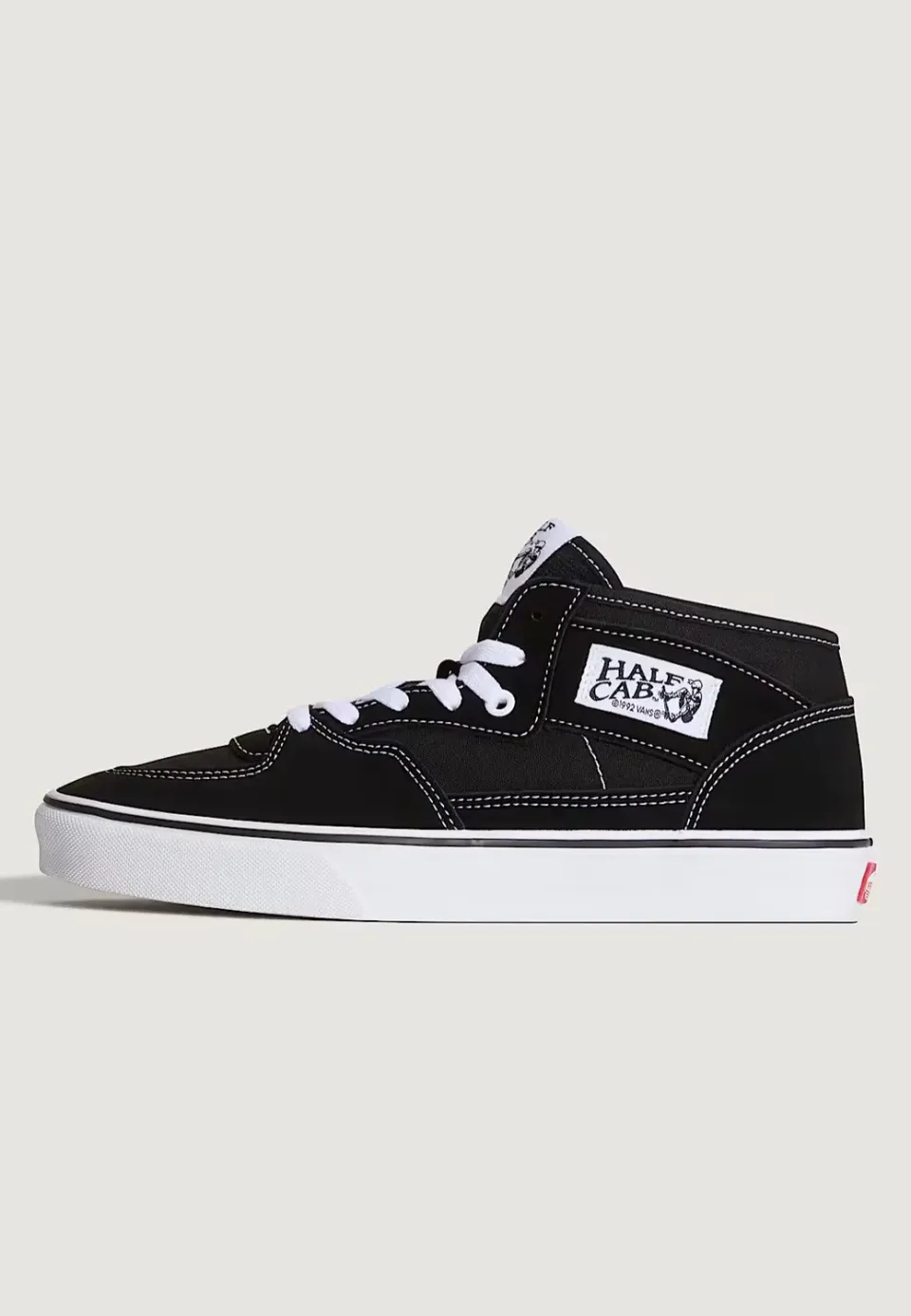 Impericon Half Cab Decon Black/True White Schuhe Suede