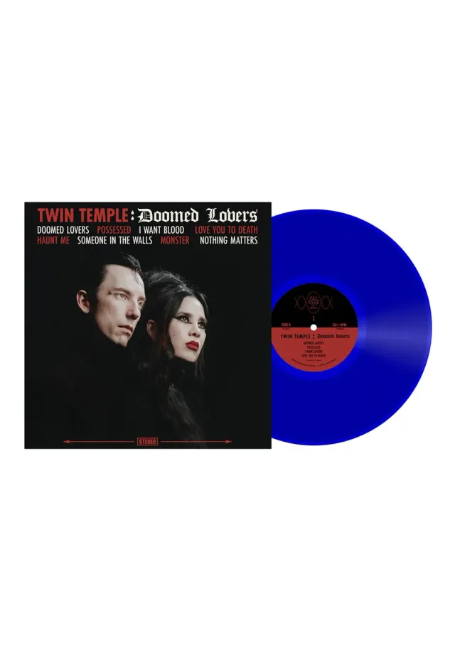 Impericon Doomed Lovers Vinyl Crying Translucent Blue Rock