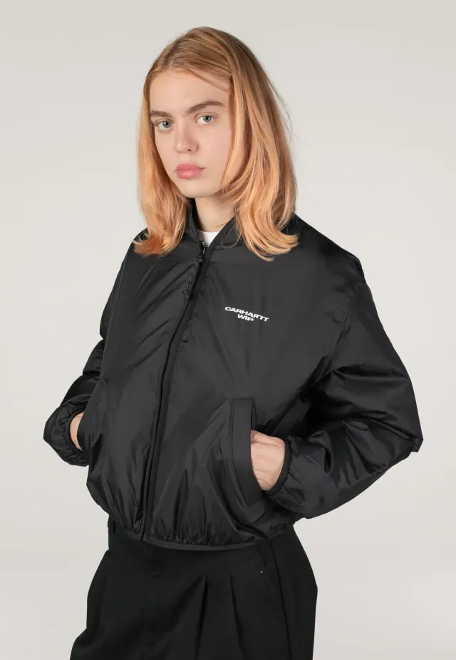 Impericon W' Kane Liner Black/White Jacke Schwarz
