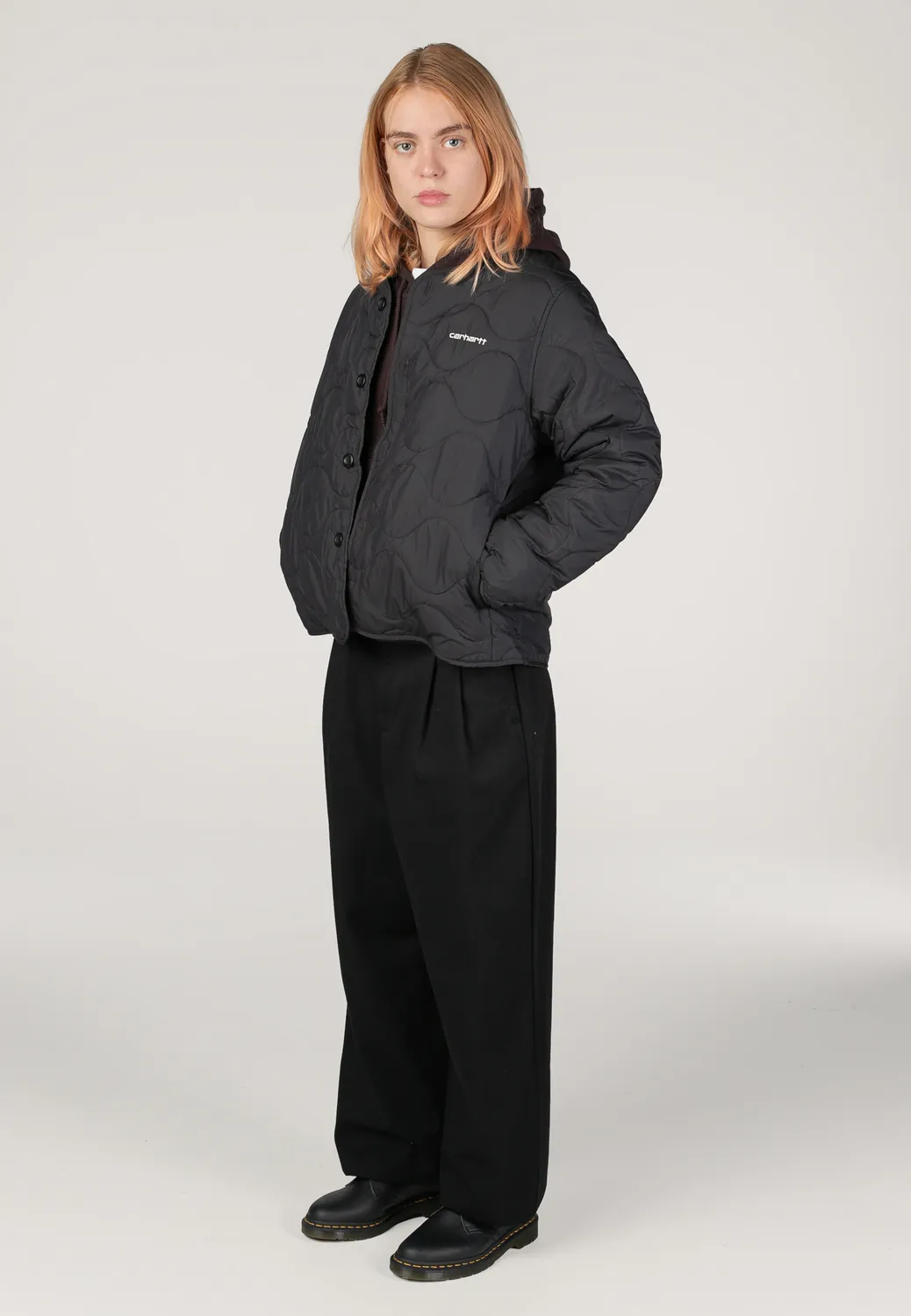 Impericon Skye Liner Jacke Black Wax Streetwear