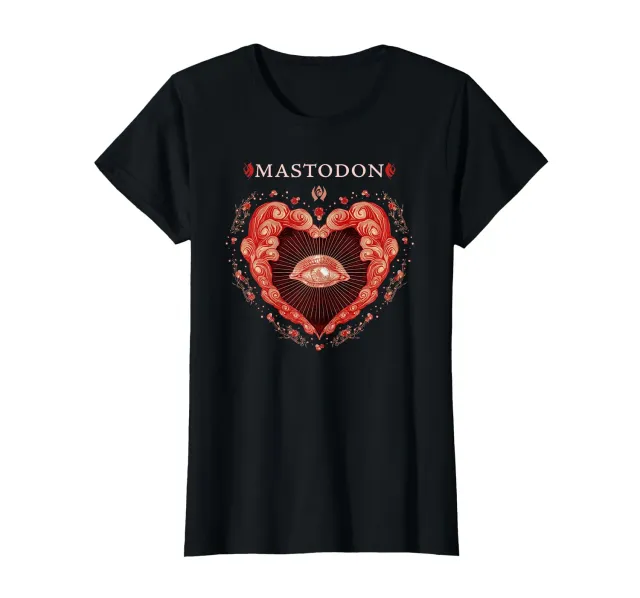 Mastodon Cts Heart T-Shirt Herz-Print