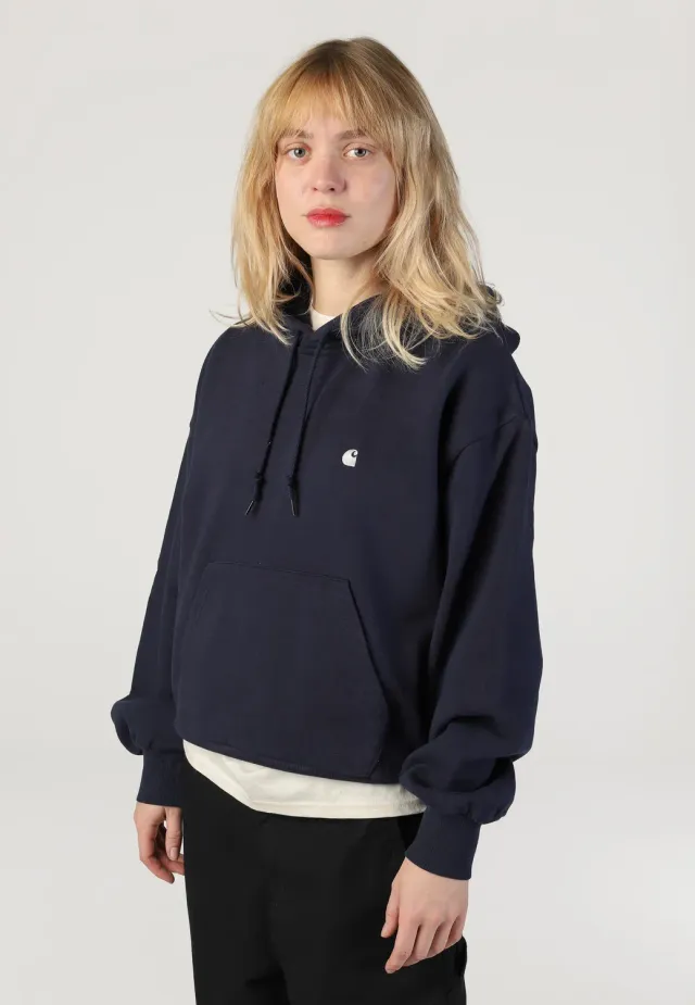 Impericon Hooded Casey Navy Silver Hoodie Damen XS