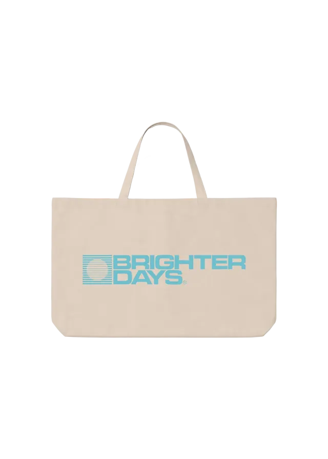 Ariana Grande Brighter Days Logo Tote Bag groß