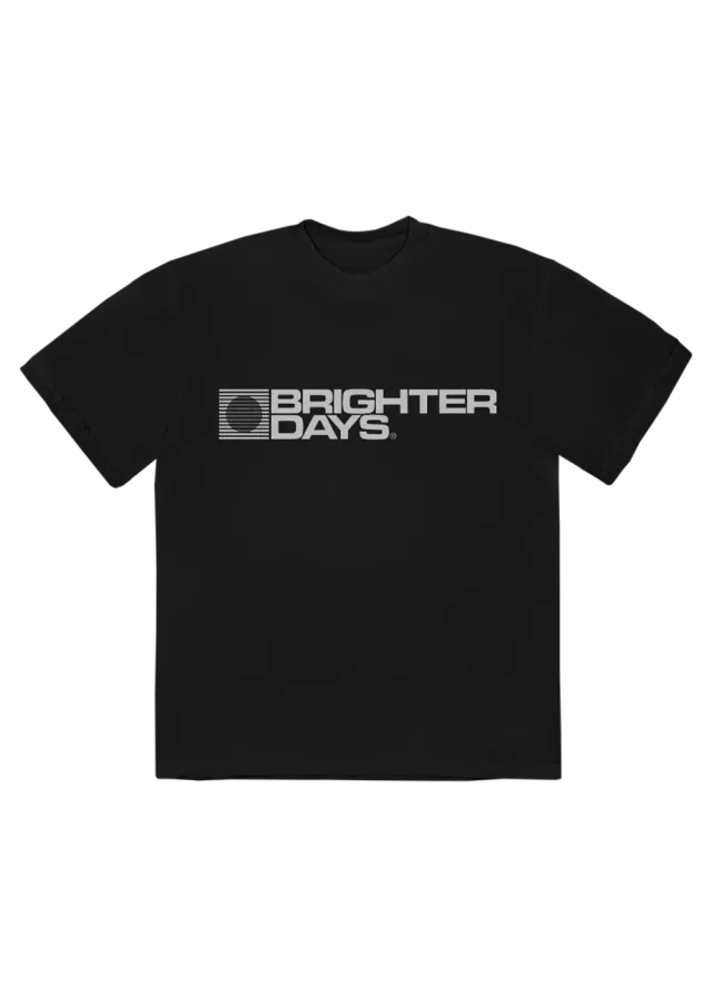 Ariana Grande Brighter Days Logo T-Shirt Siebdruck Shirt