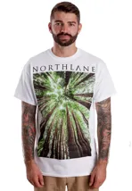 Impericon Trees White T-Shirt weiß Herren S-3XL