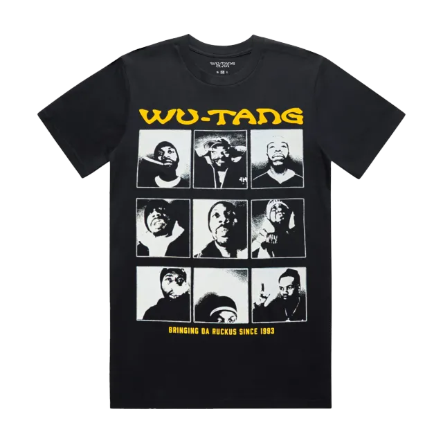 Wu-Tang 9 Diagrams T-Shirt Heavyweight schwarz