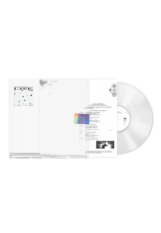 Bring Me The Horizon L.I.V.E. Sao Paulo Vinyl transparent 2LP