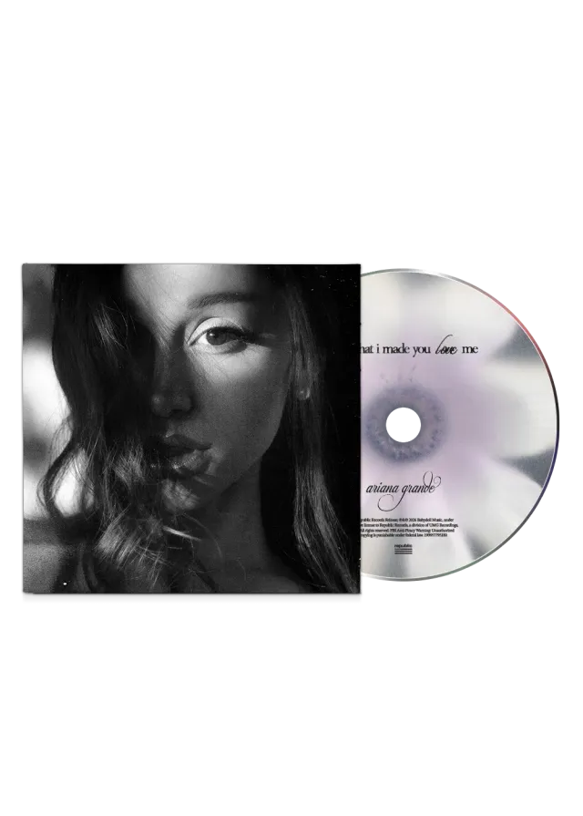 Ariana Grande hate that i made you love me CD Single A-cappella