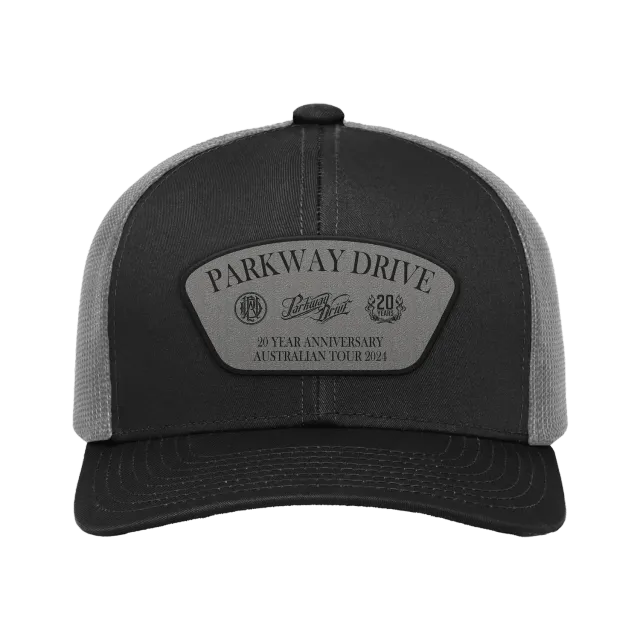 Parkway Drive 20 Year Anniversary Trucker Cap Schwarz