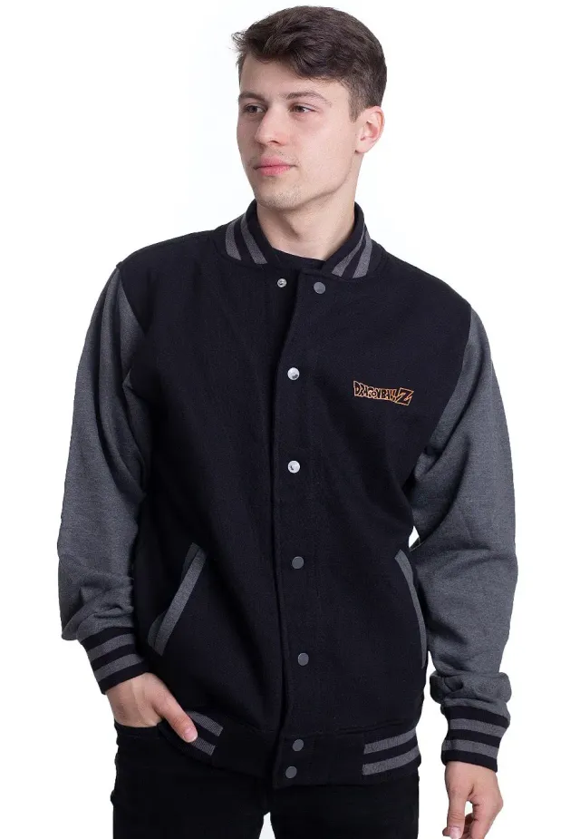 Impericon Kame Symbol Collegejacke Black/Dark Grey schwarz
