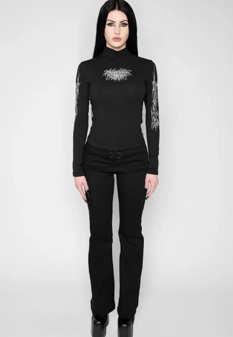 Impericon Lucent Black Longsleeve schwarz M