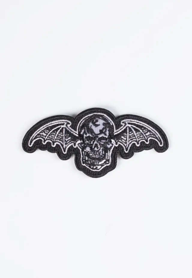Impericon Deathbat Cut-Out Aufnäher Onesize schwarz