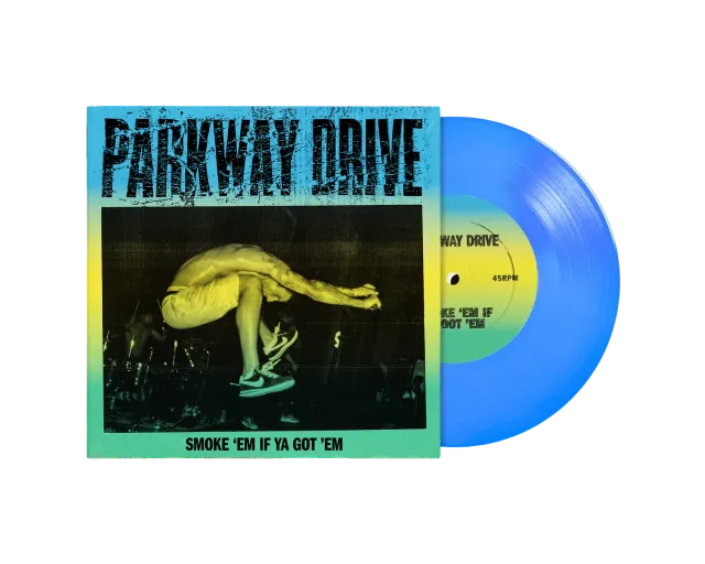 Parkway Drive Smoke 'Em / Boneyards 7'' Aqua Marine